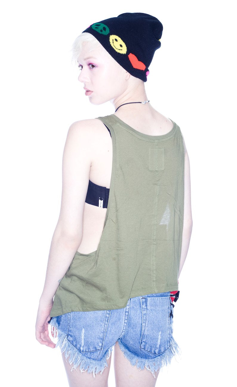 Defender Bowie Tank - White