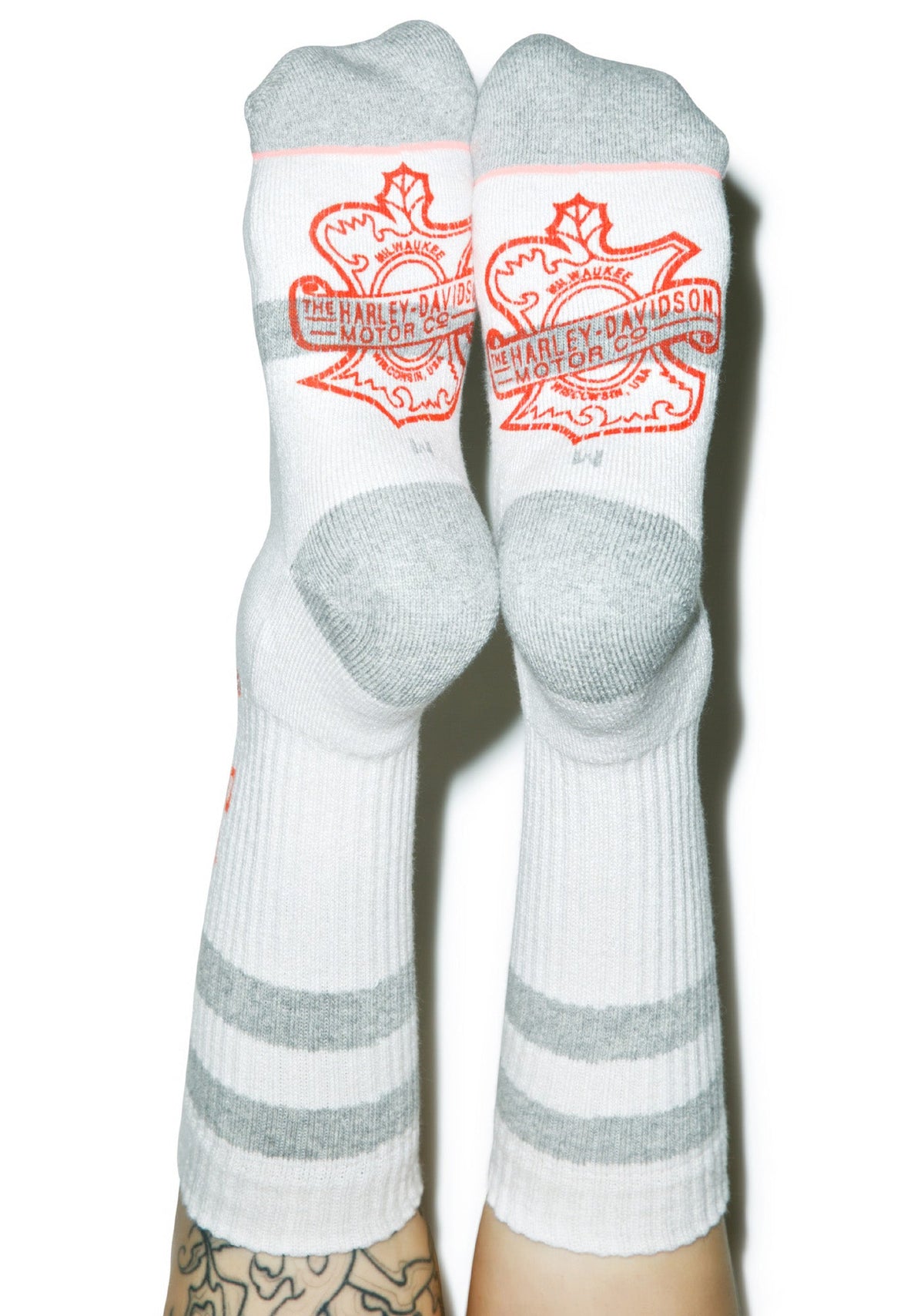 Davidson Socks - White