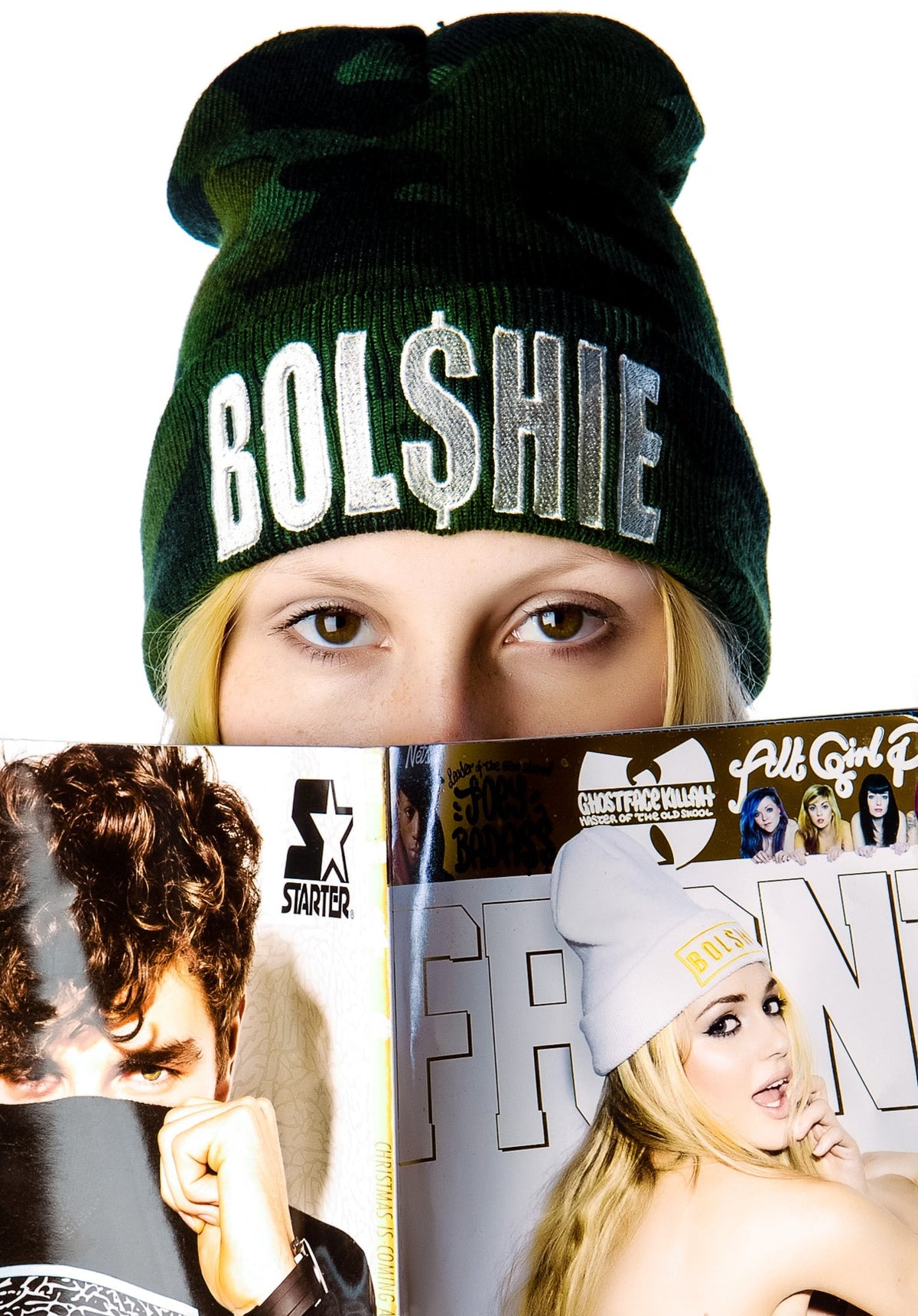 Bol$hie Logo Beanie - Black