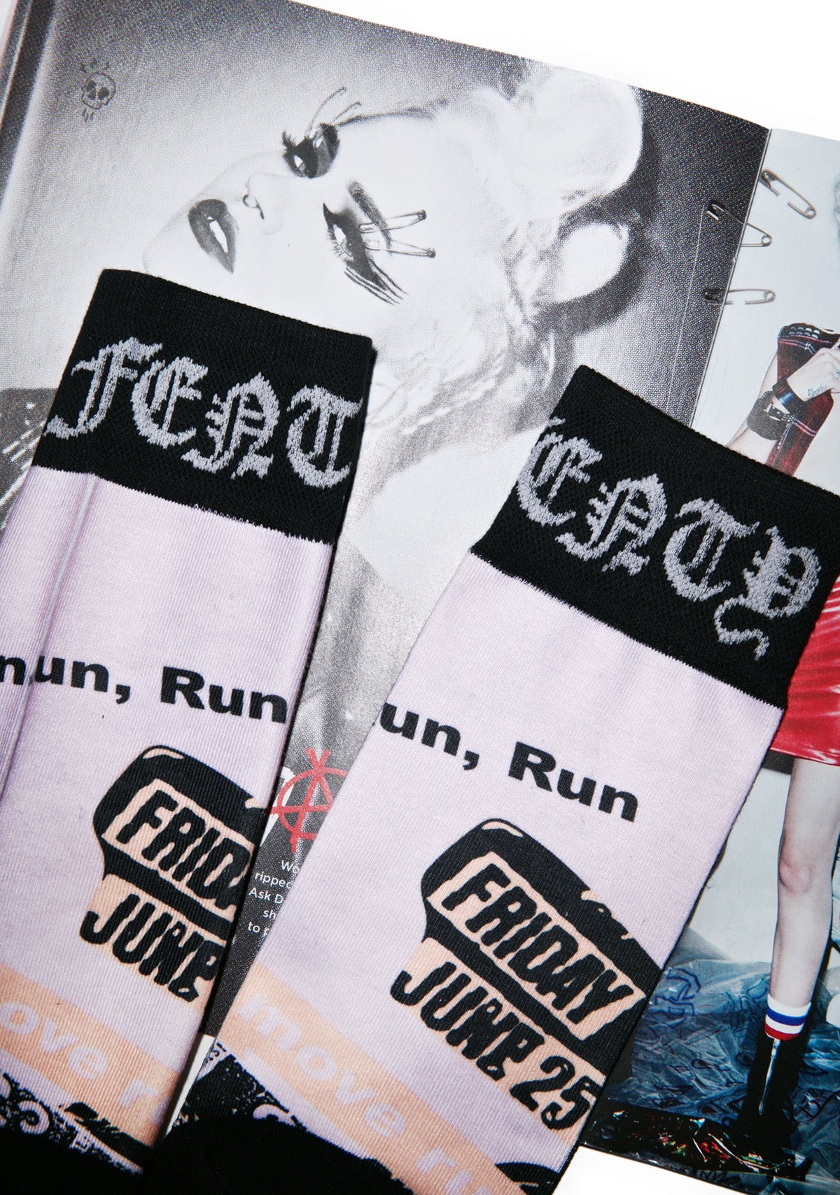 Most Wanted Crew Socks - Blue