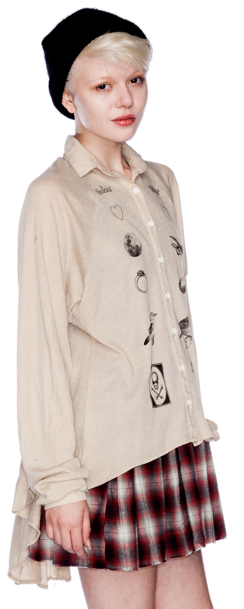 Fate Sunday Button Down Shirt - White