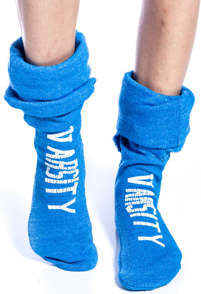 Varsity Fox Sox - Black