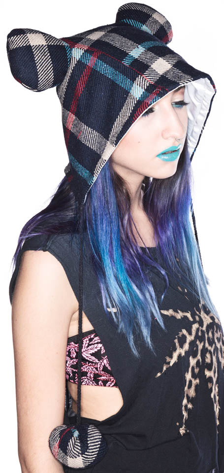 Ears Hat - Light Blue