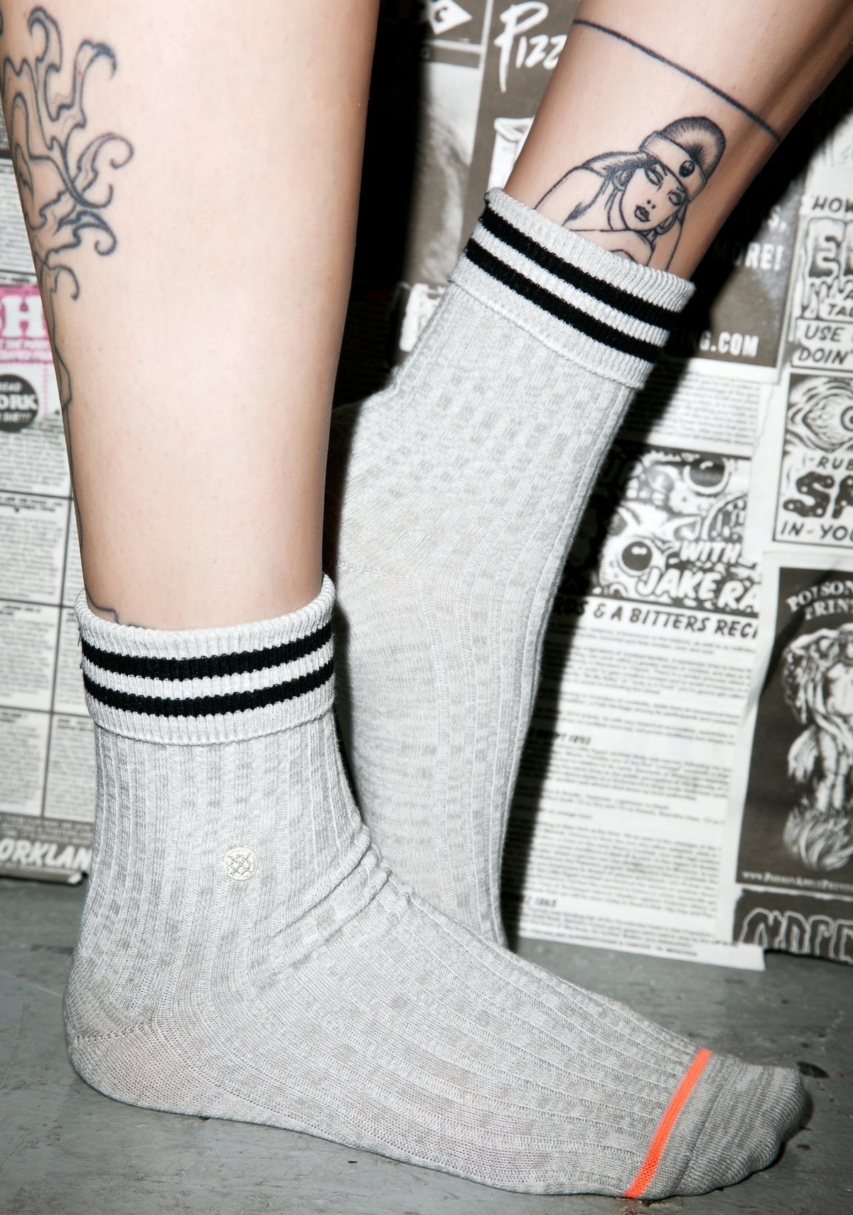Sirianna Heather Anklet Sock - Gray