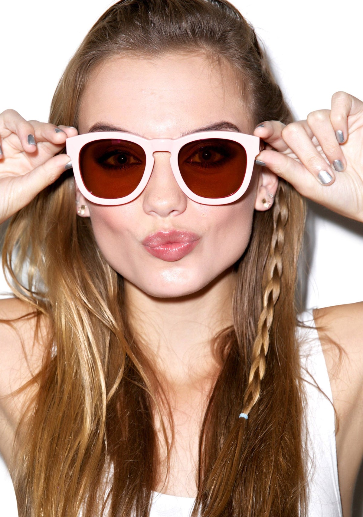 Classic Fox Mirror Sunglasses - Black