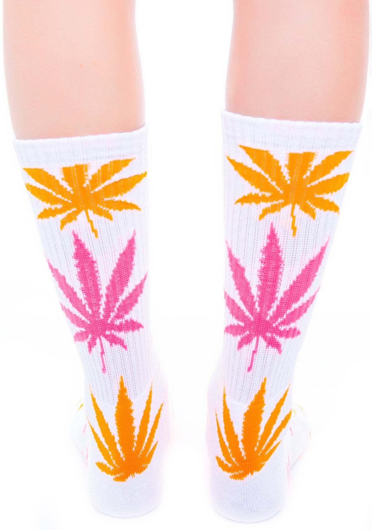 Glow in the Dark Plantlife Sock - Black