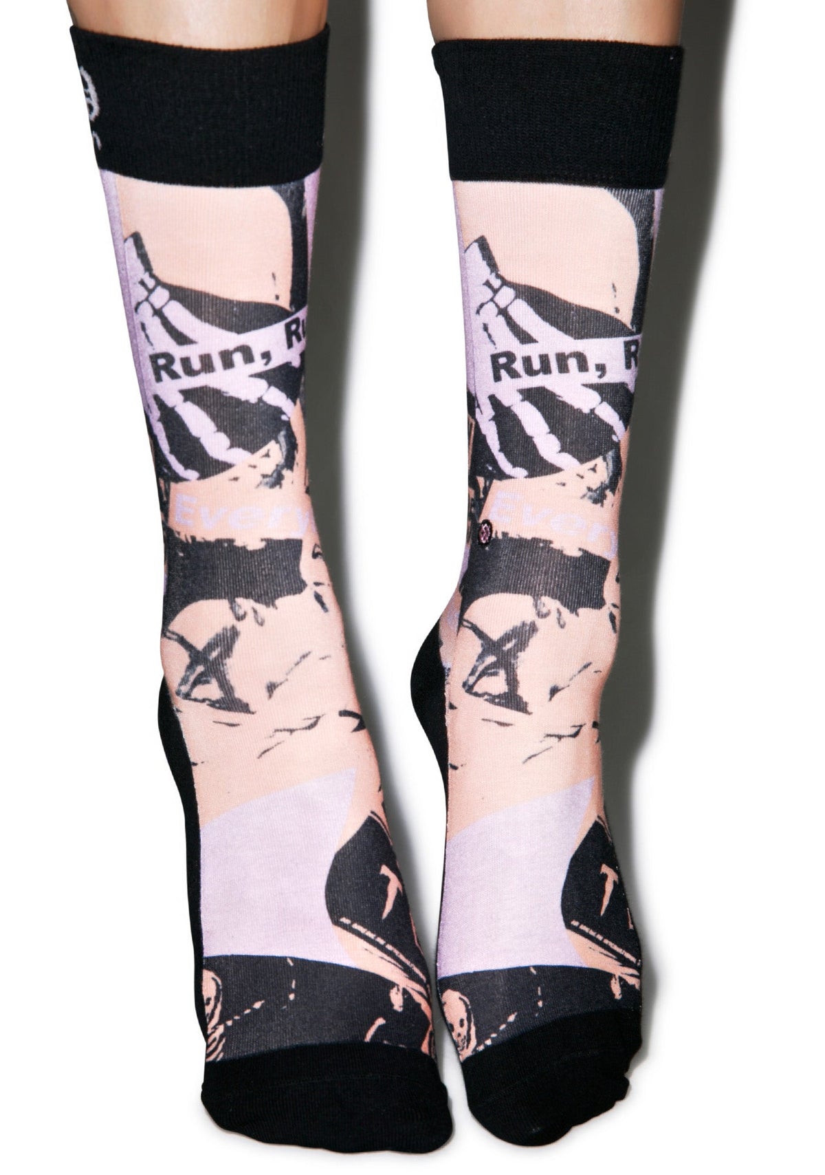 Most Wanted Crew Socks - Blue
