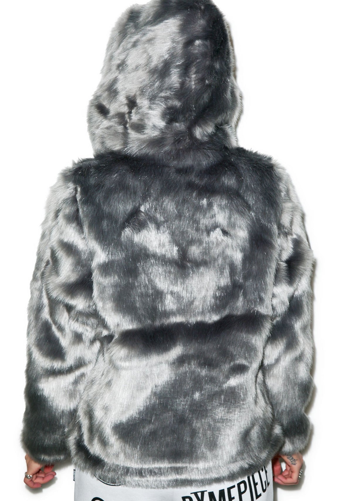 Candy Fur Jacket - Gray