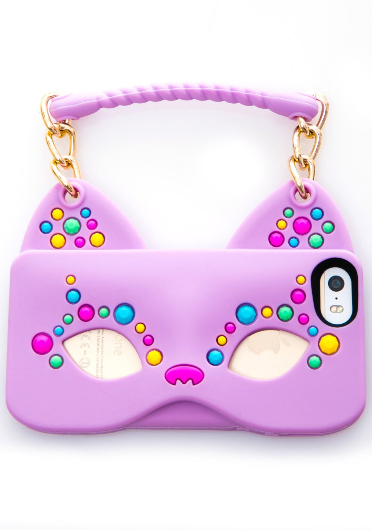 Cat Woman iPhone 5 Case - Black