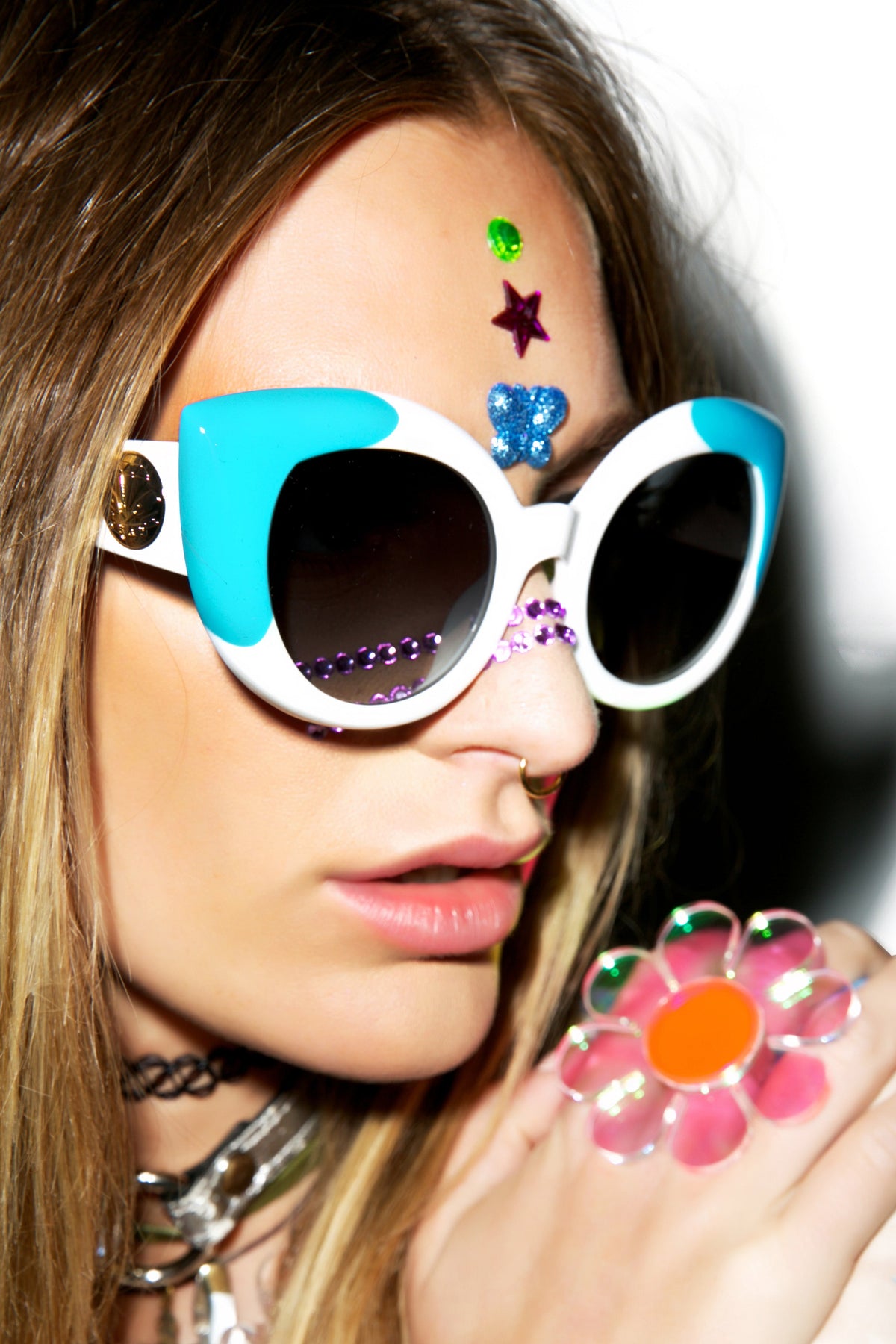 The Diamond Brunch Sunglasses - Yellow