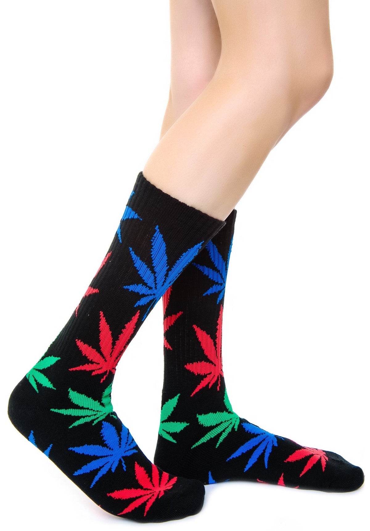 Plantlife Multi Color Sock - White