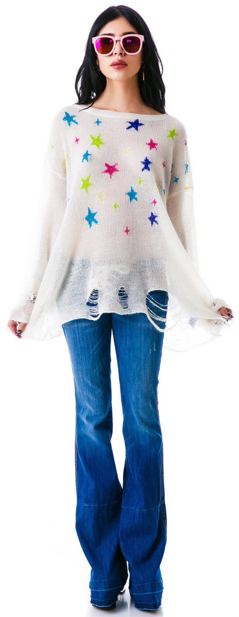 Nighttime Lennon Sweater - Gold