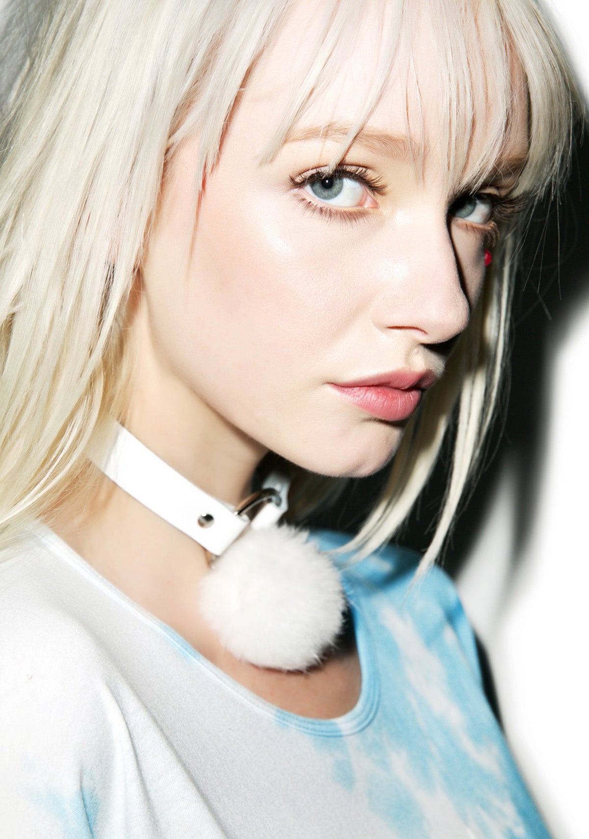 Luna Choker - White