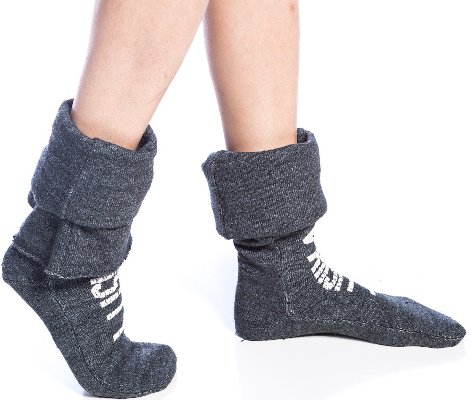 Varsity Fox Sox - Black