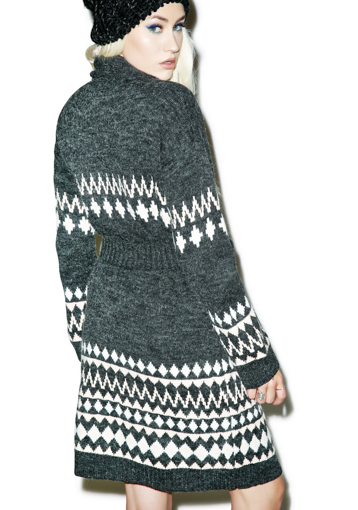 Sweet Like Chocolate Cardigan - Gray