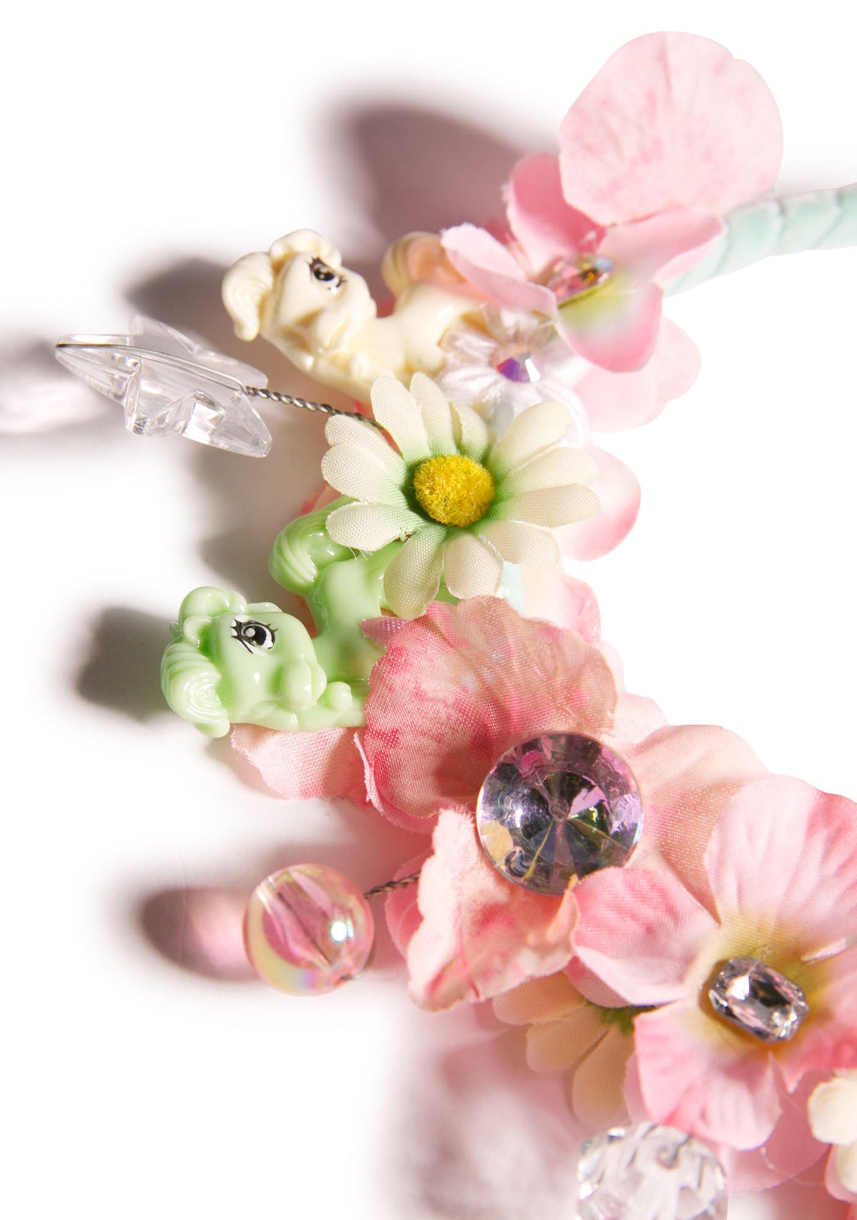Flower Bomb Headband - Green
