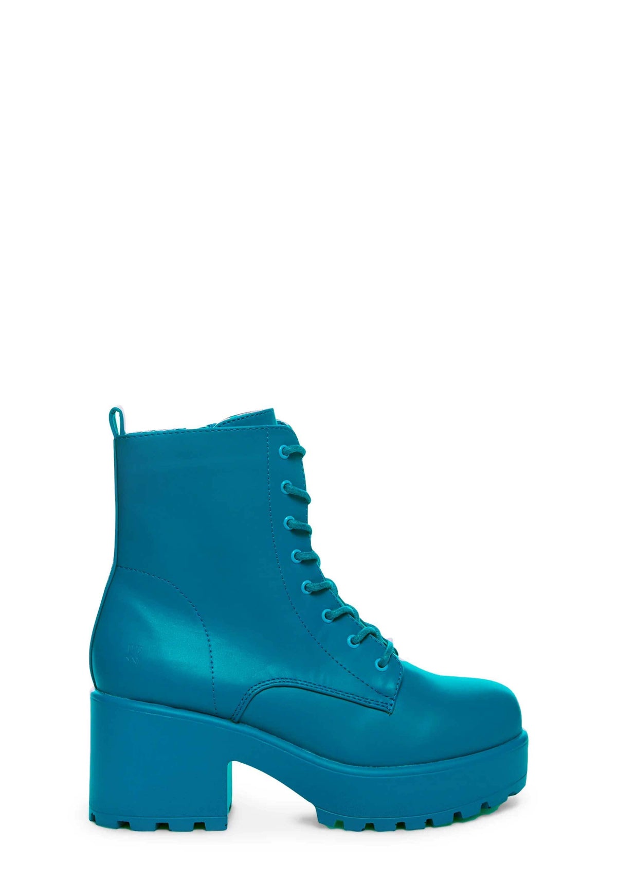 Purple Gin Platform Boots