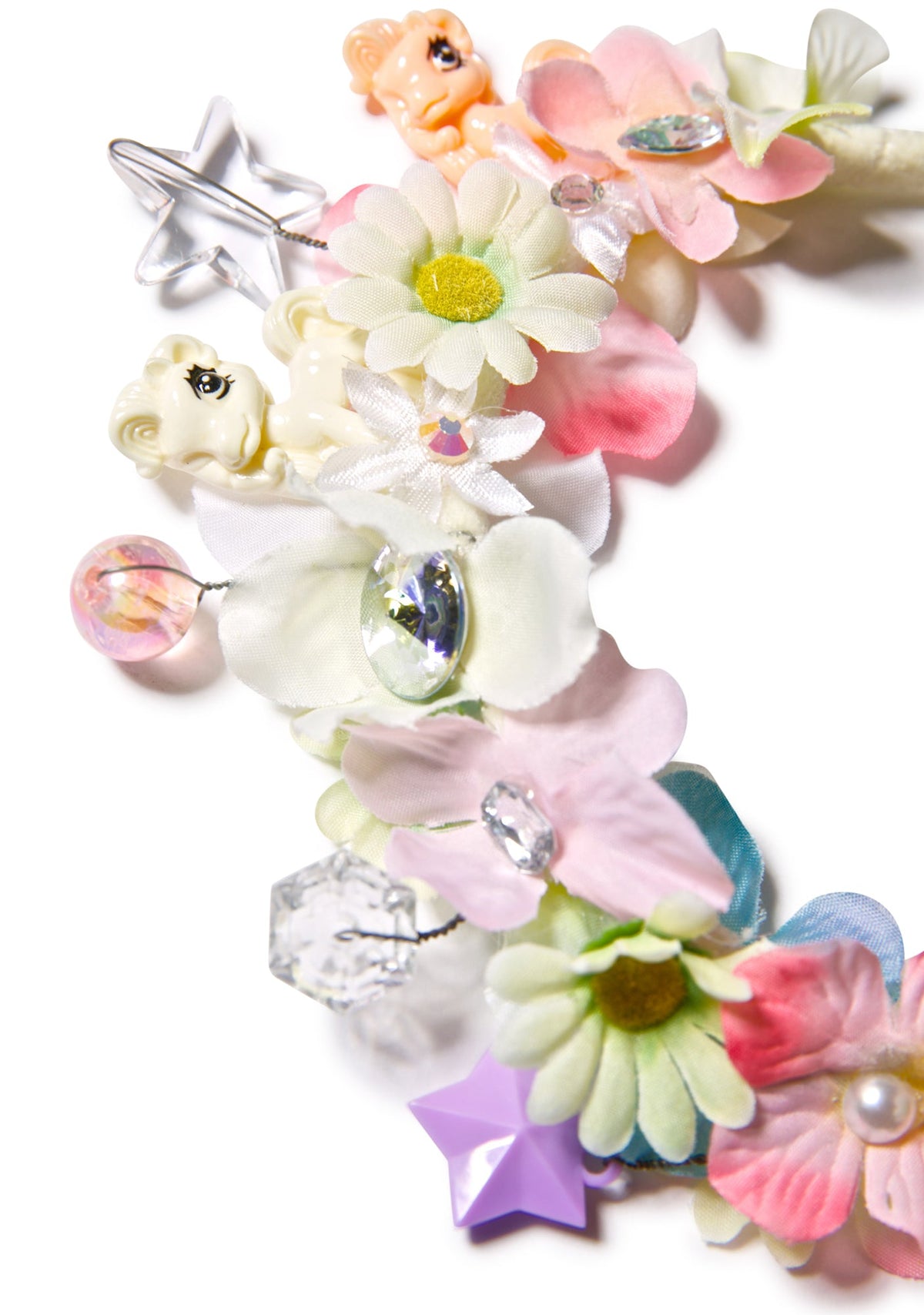 Flower Bomb Headband - Yellow