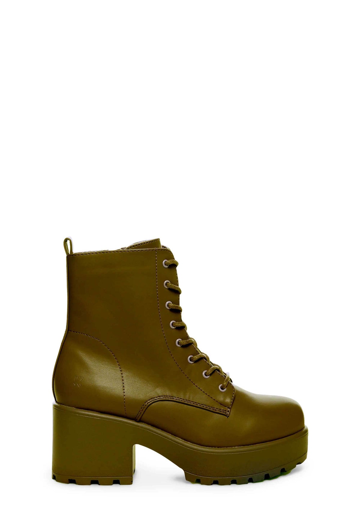 Purple Gin Platform Boots