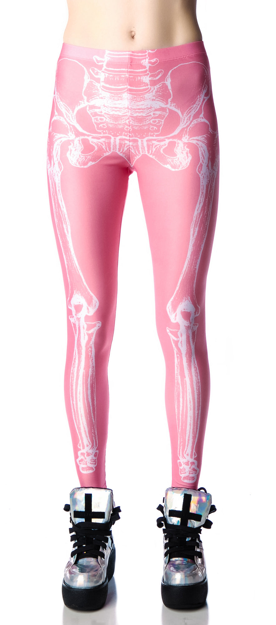 Wishbone Leggings - Light Blue
