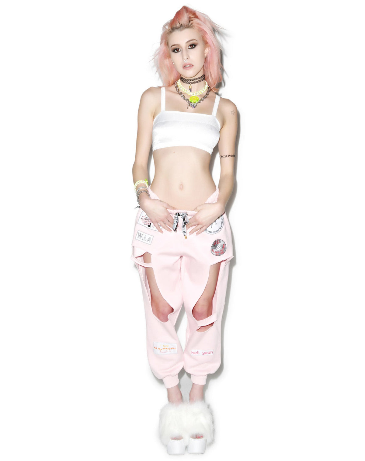 Scuba Gear Crop Top - Black