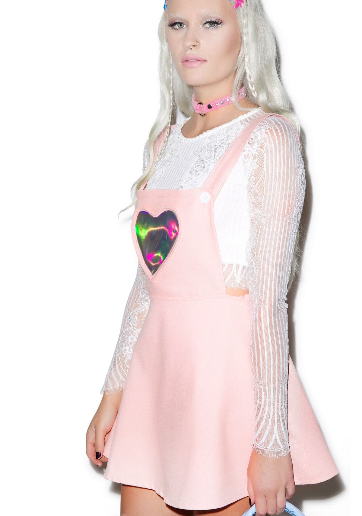 Playin' With Yer Heart Jumper - Light Blue