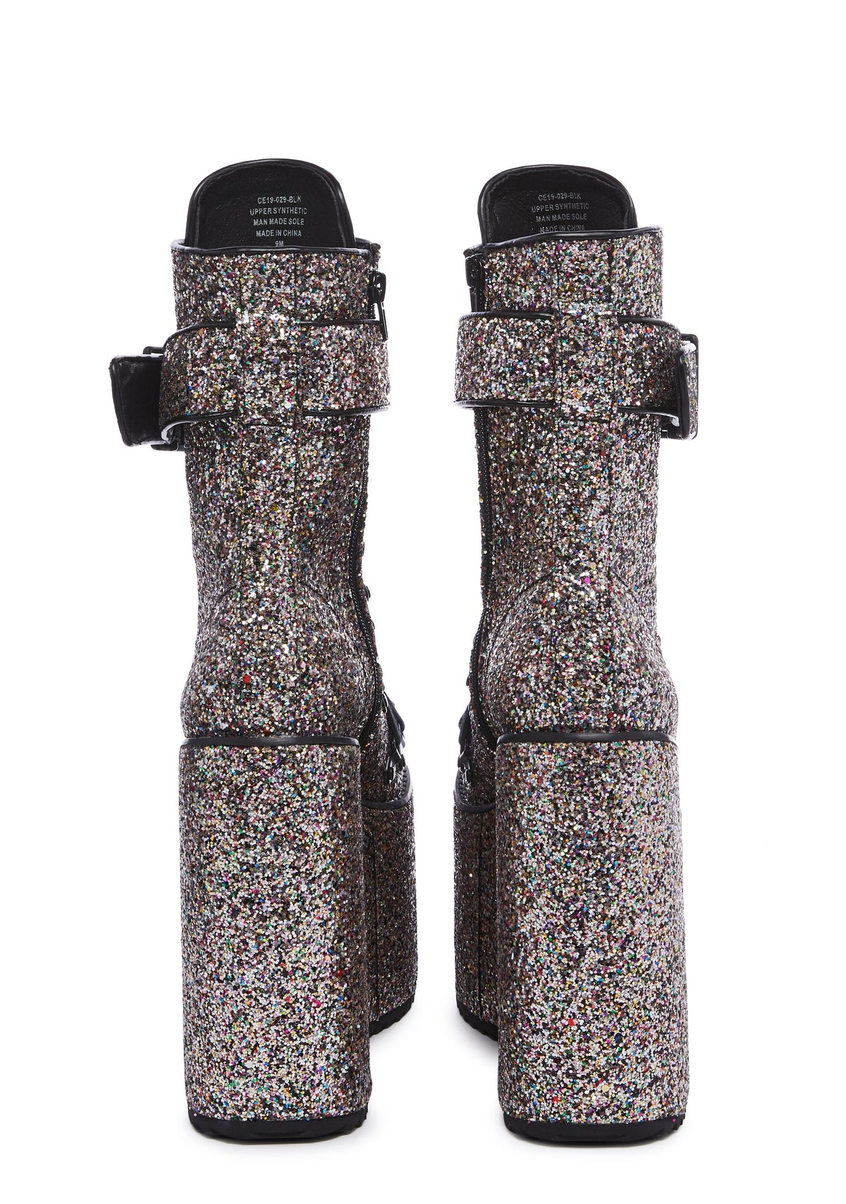 Sugar Coated Traitor Boots - Silver