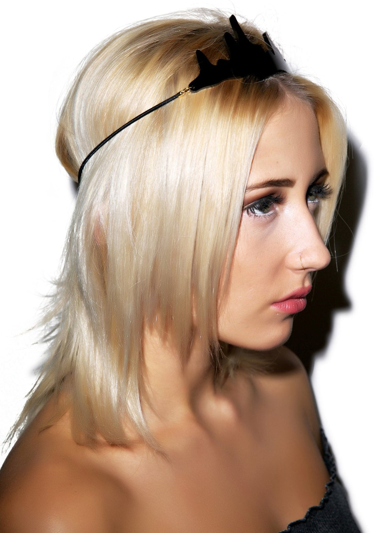 Yer A Drip Tiara - Black