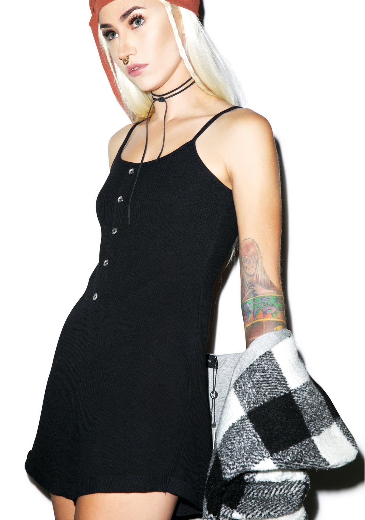 Fighting Fit Playsuit - Black
