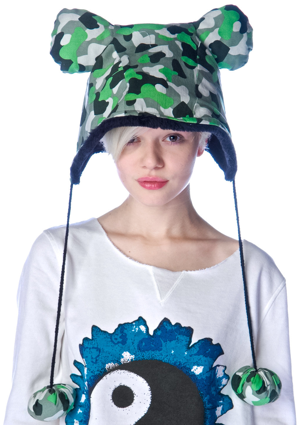 Ears Hat - Light Blue