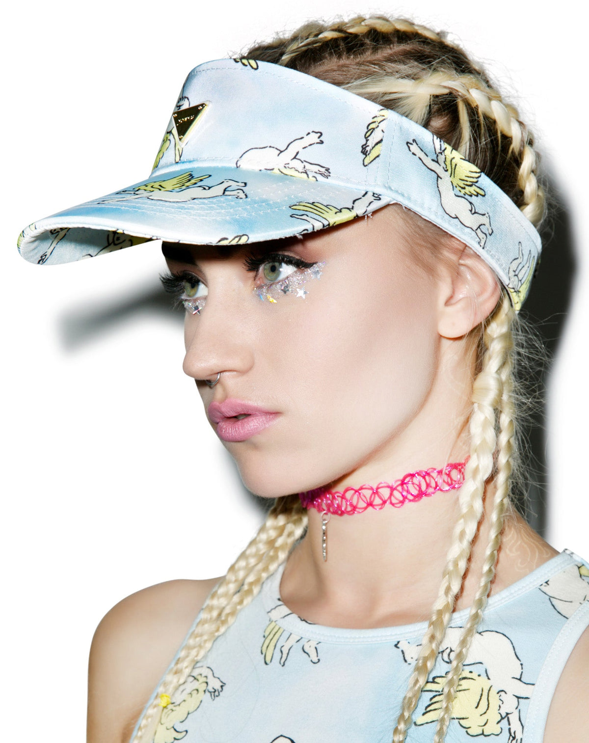 Risen Sky Sunvisor - Light Pink