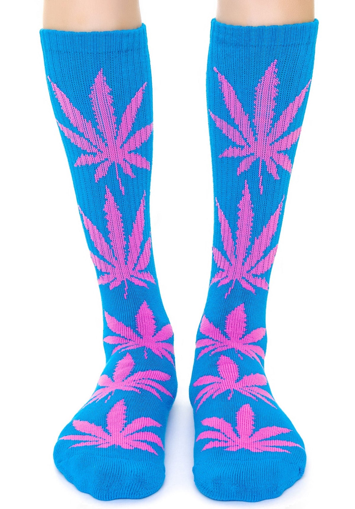 Plantlife Two Tone Sock - Light Blue