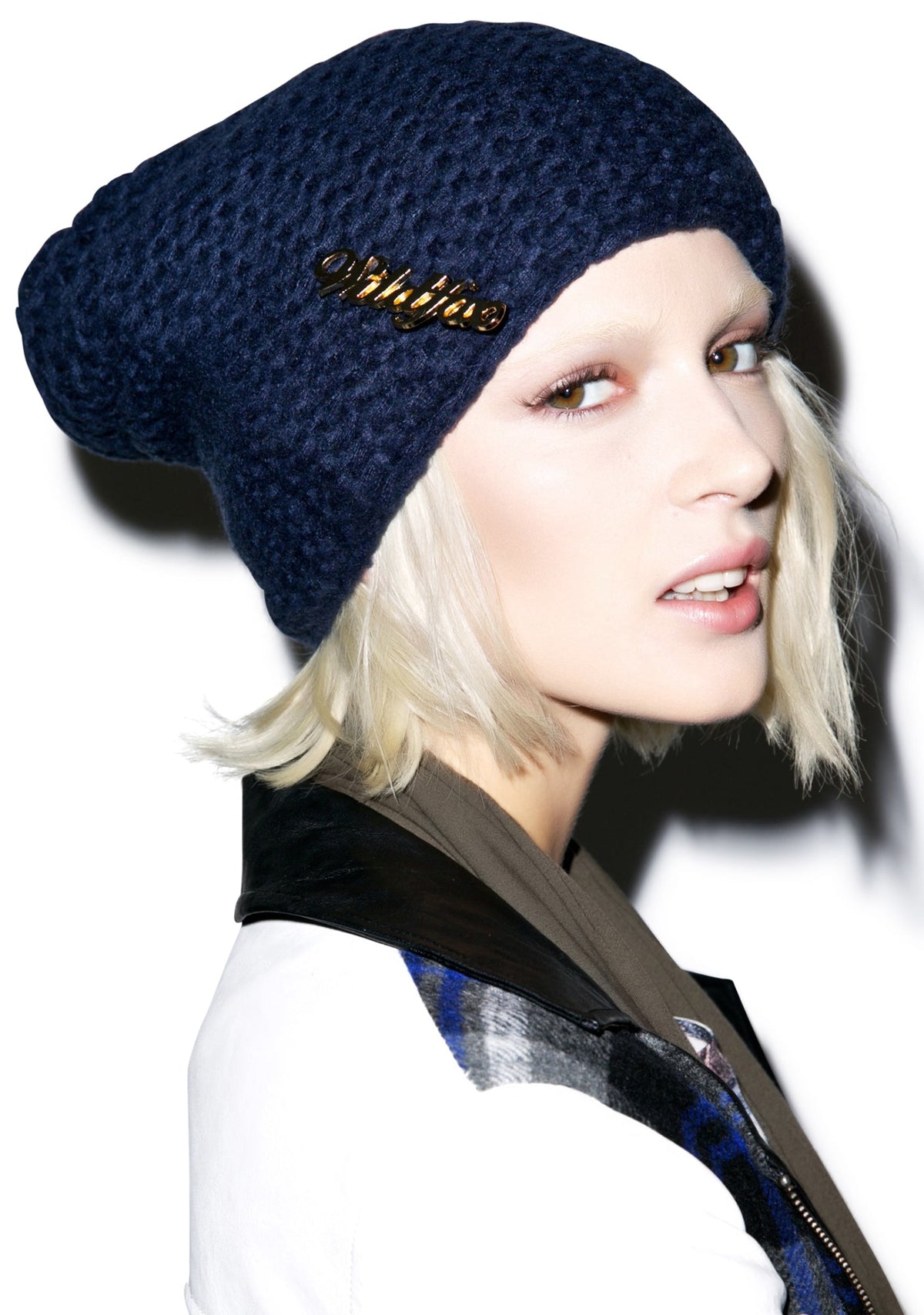 Solid Color Beanie - Light Brown