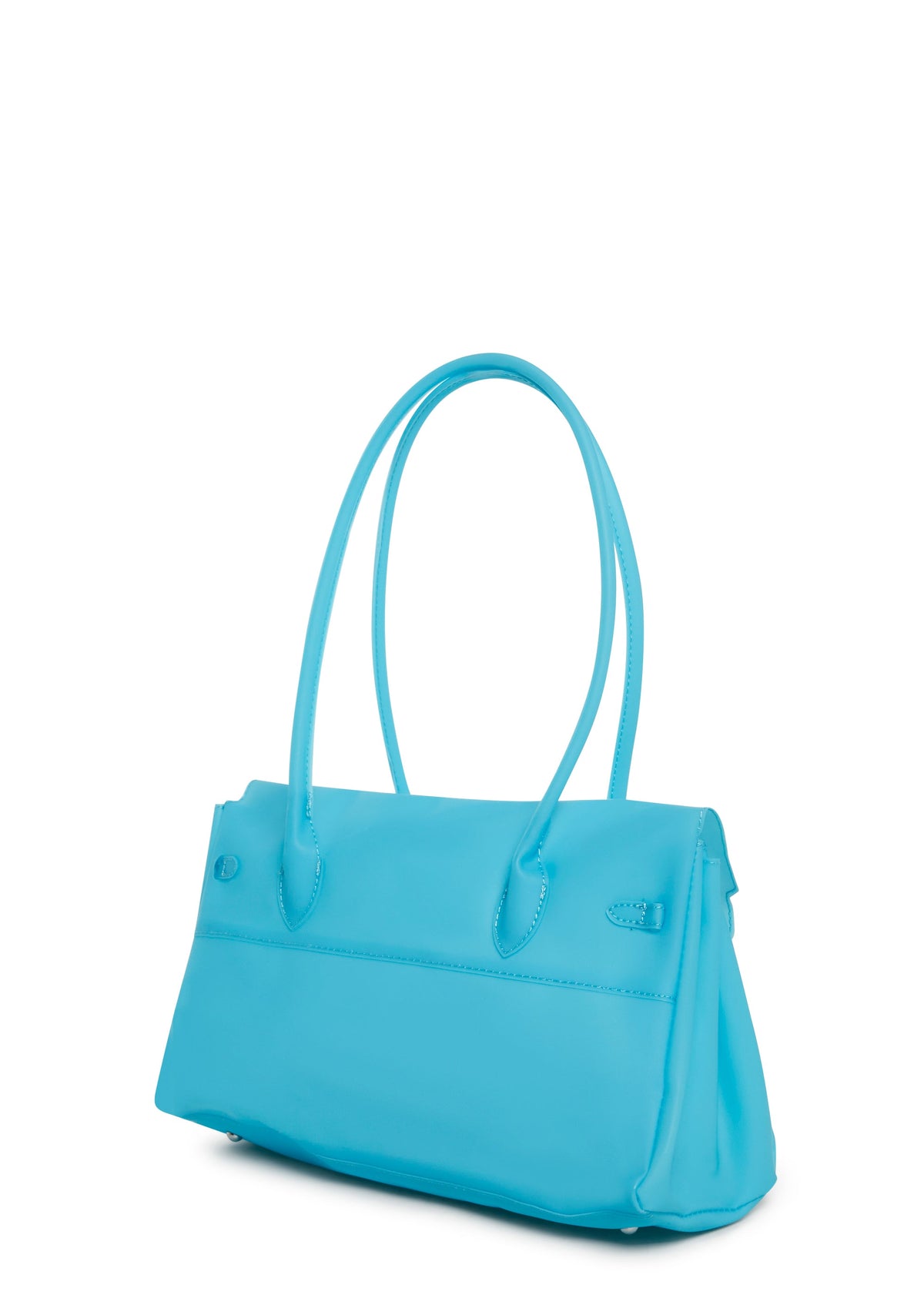 Candy Jelly Firkin Handbag - Blue