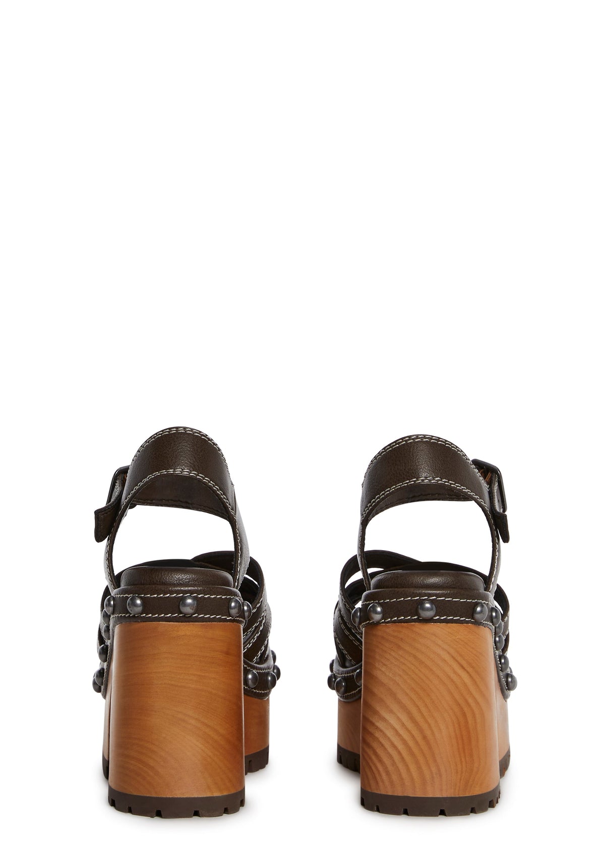 Crush Promises Platform Sandals - Brown