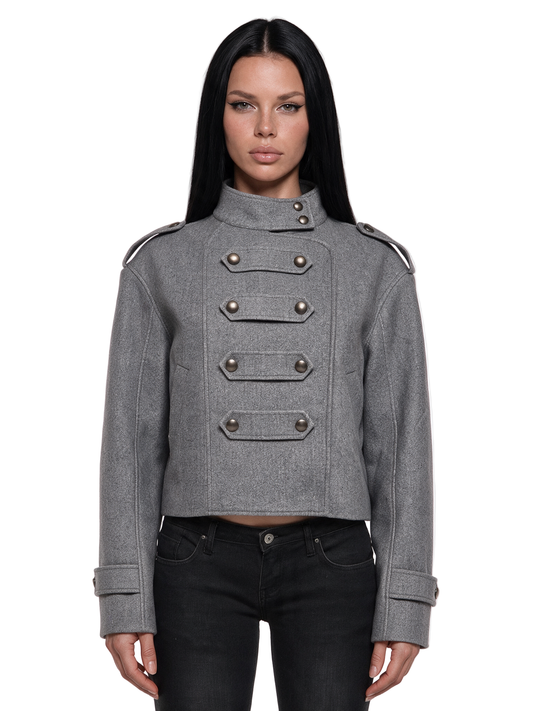 Military Parade Peacoat Bomber Jacket
