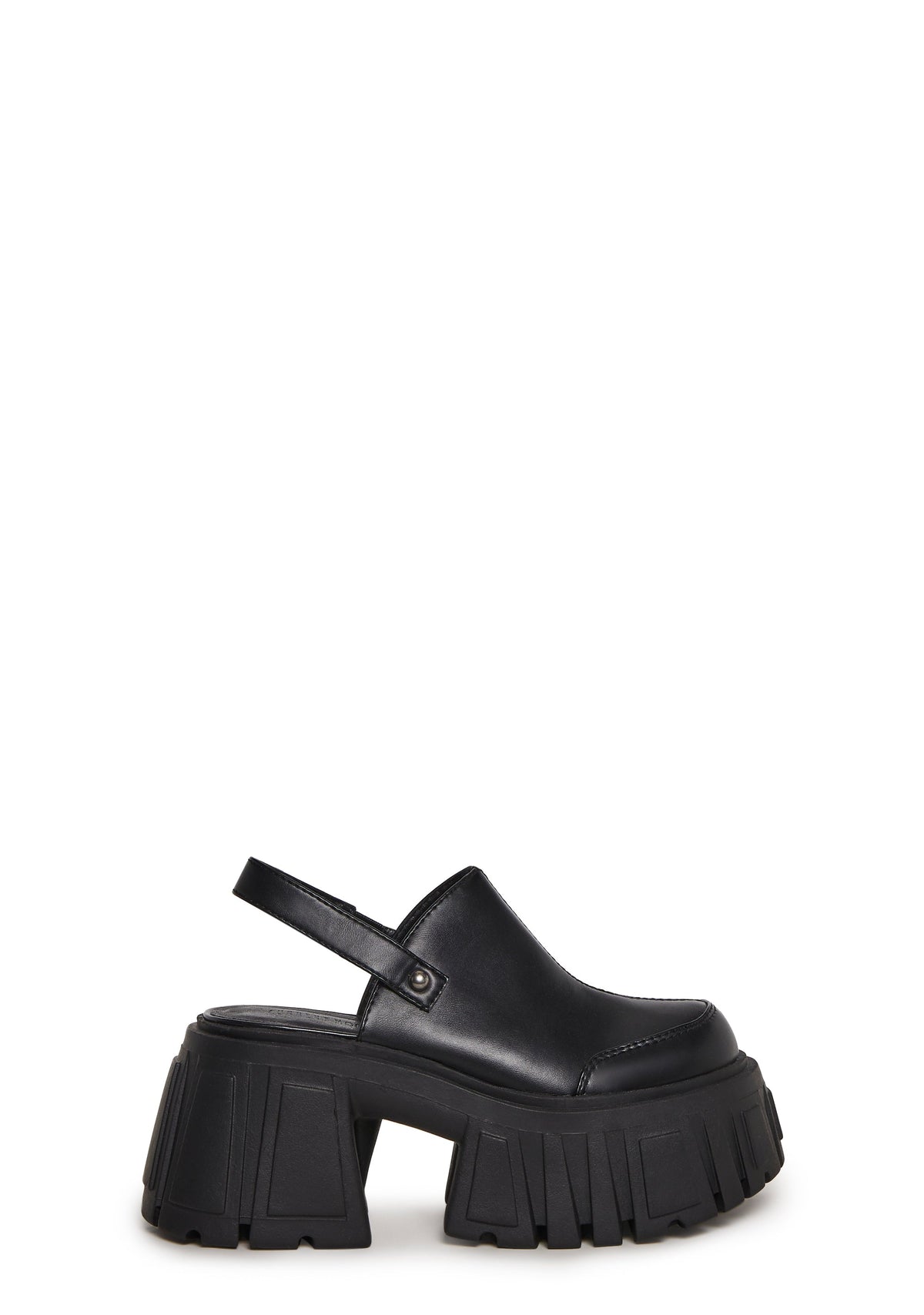 Utopia Platform Mules - Black