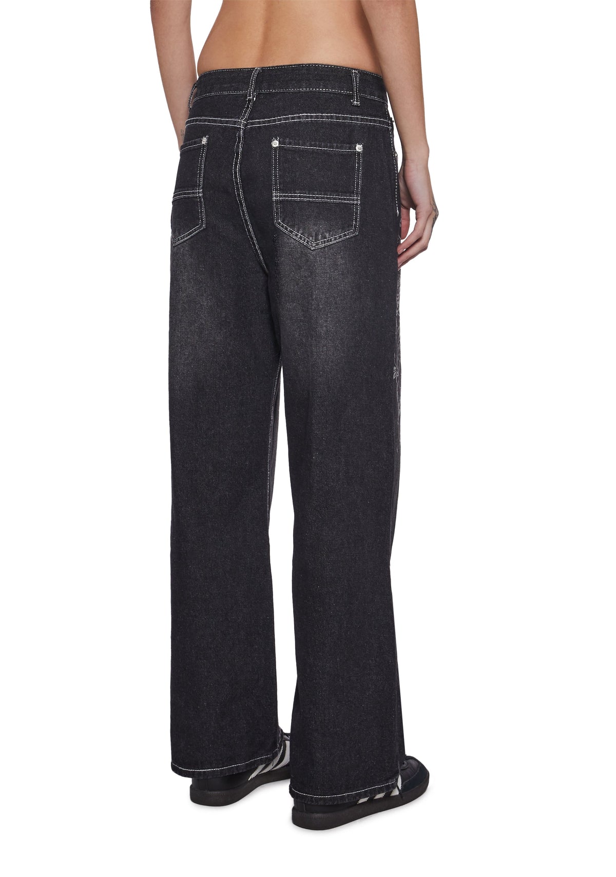Tech Savvy Wide Leg Jeans