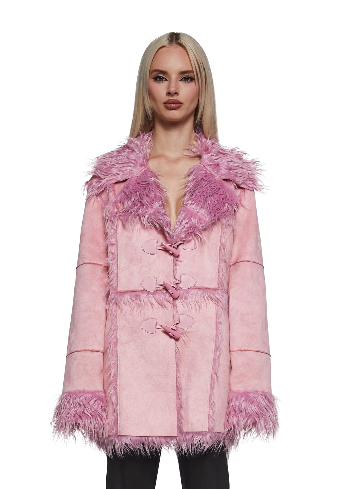 Secret Of Patience Toggle Jacket - Pink