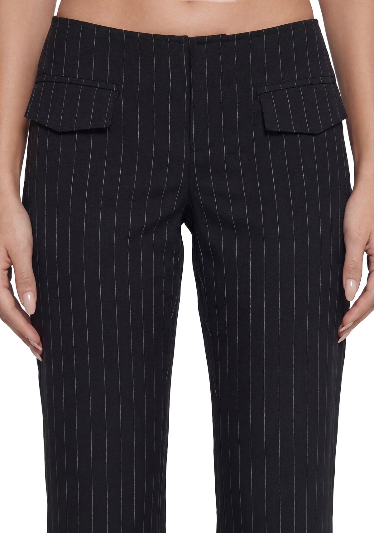 Gwen Pinstripe Capris