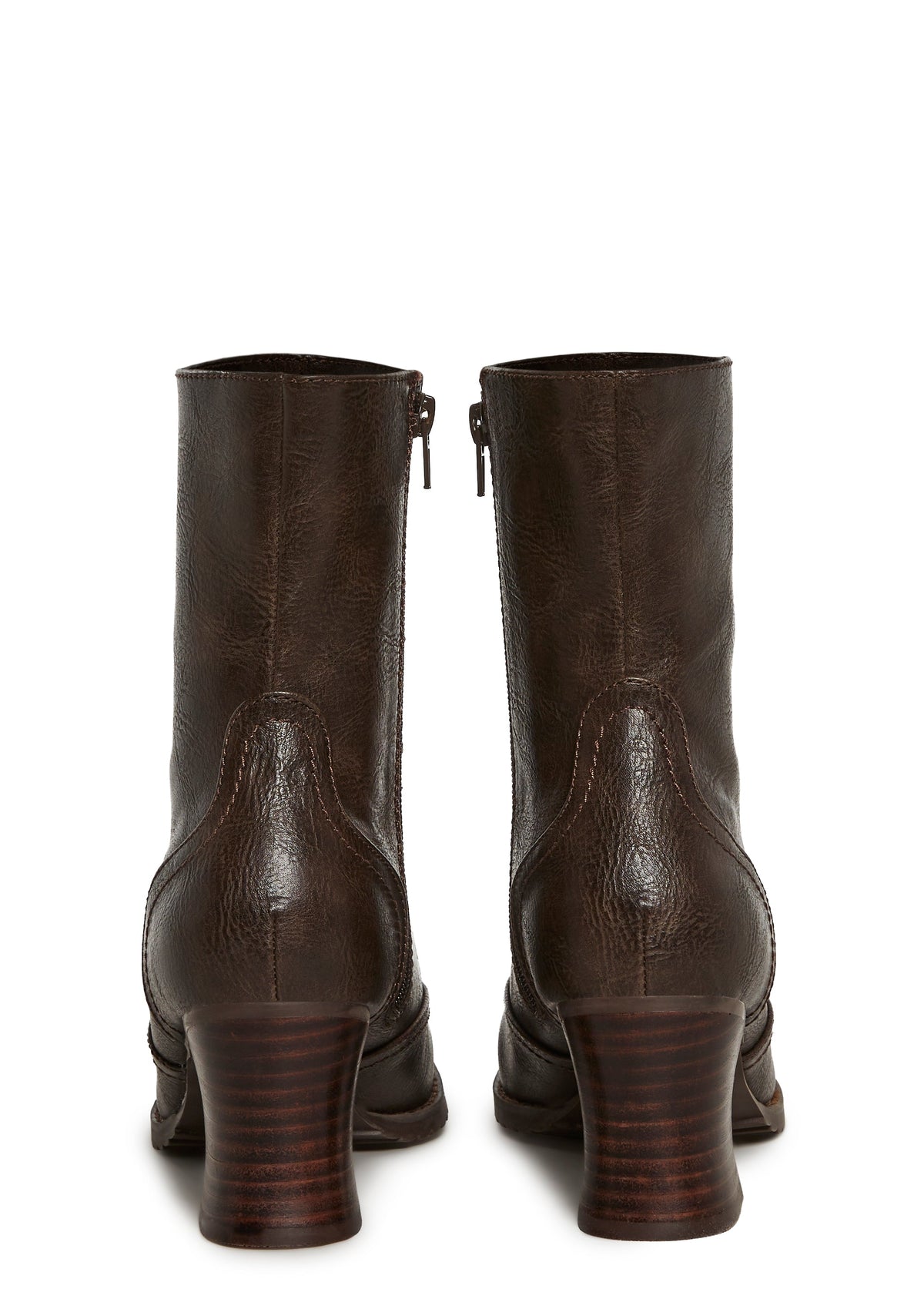 Manchester Ankle Boots - Brown
