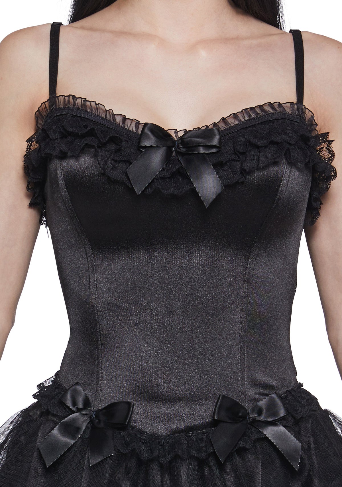 Romantic Age Corset Top - Black