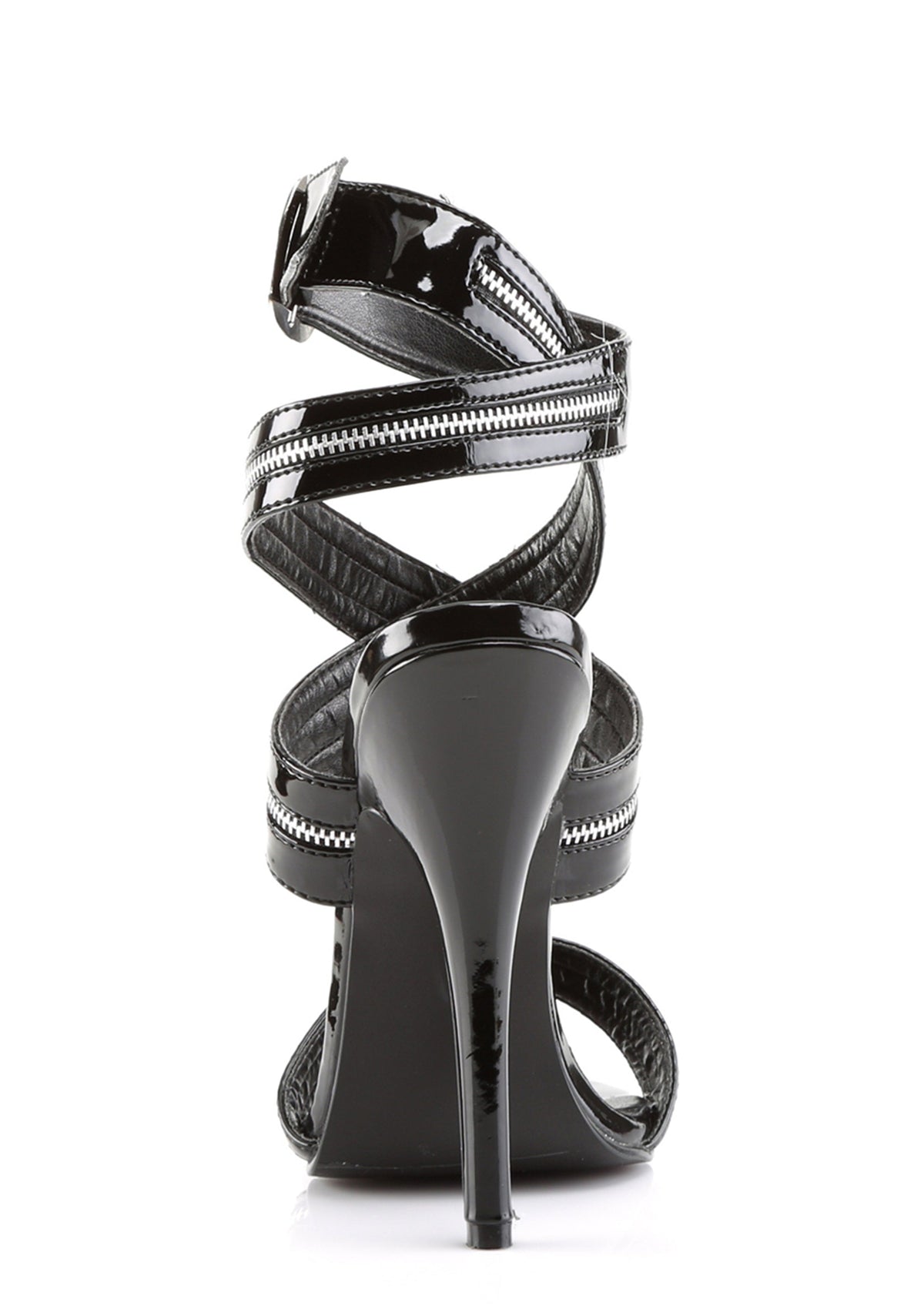 Domina-119 T-Strap Sandals-Black