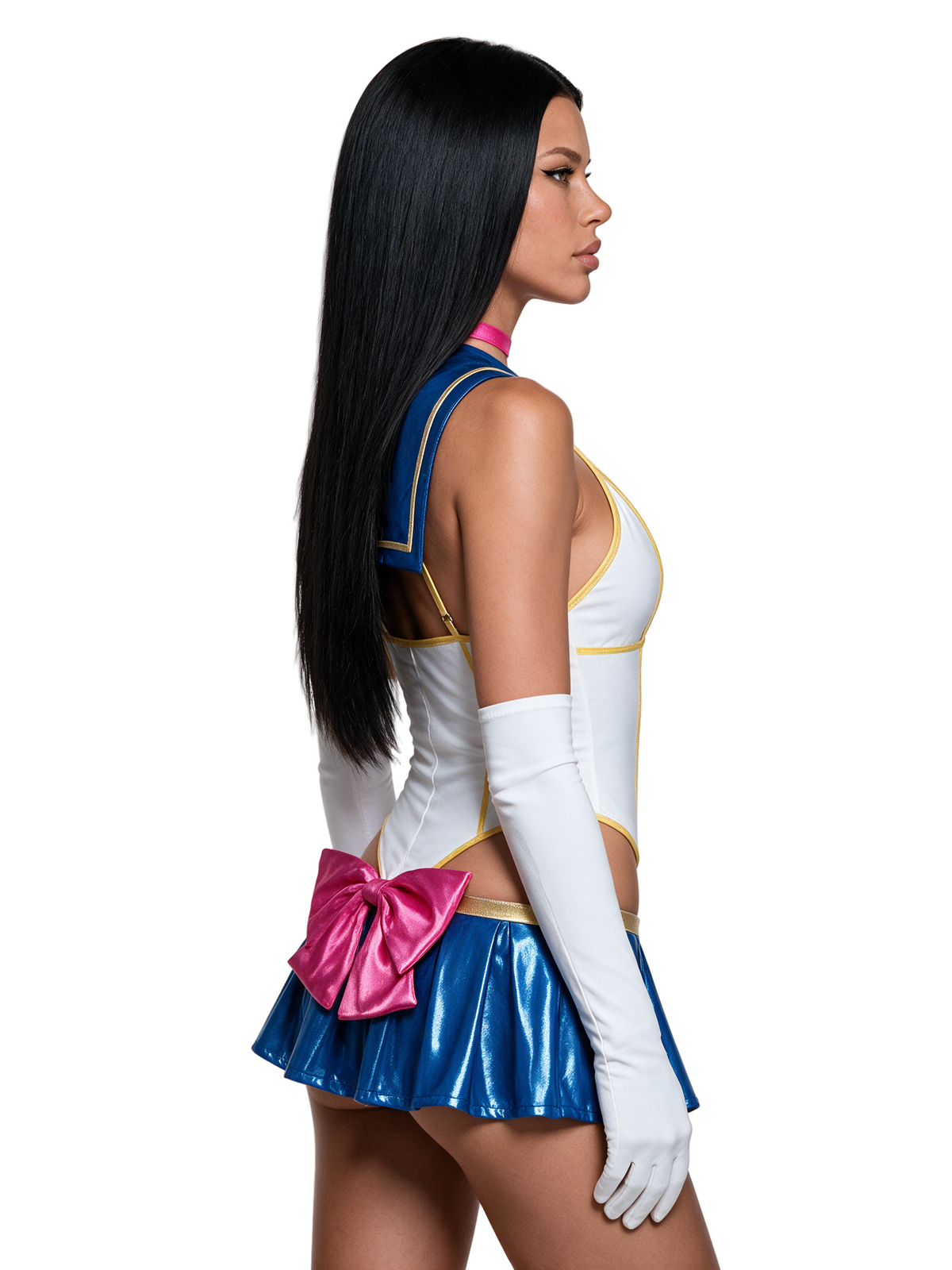 Anime Moon School Girl