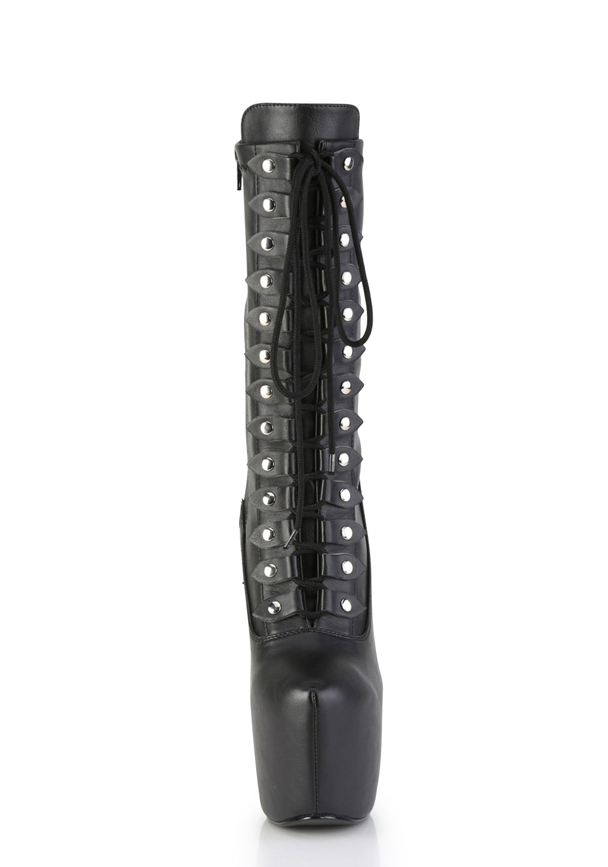 Jubilant-1048 Platform Mid-Calf Boots-Black PU