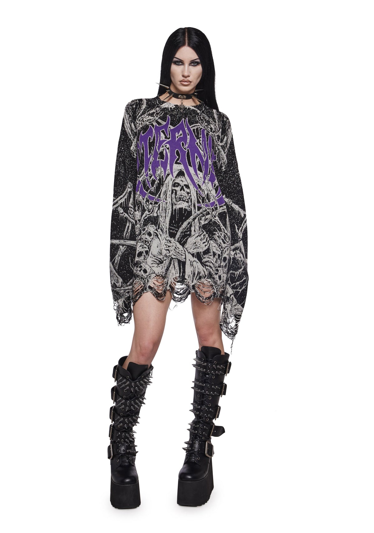 Eternally Sinful Knit Sweater