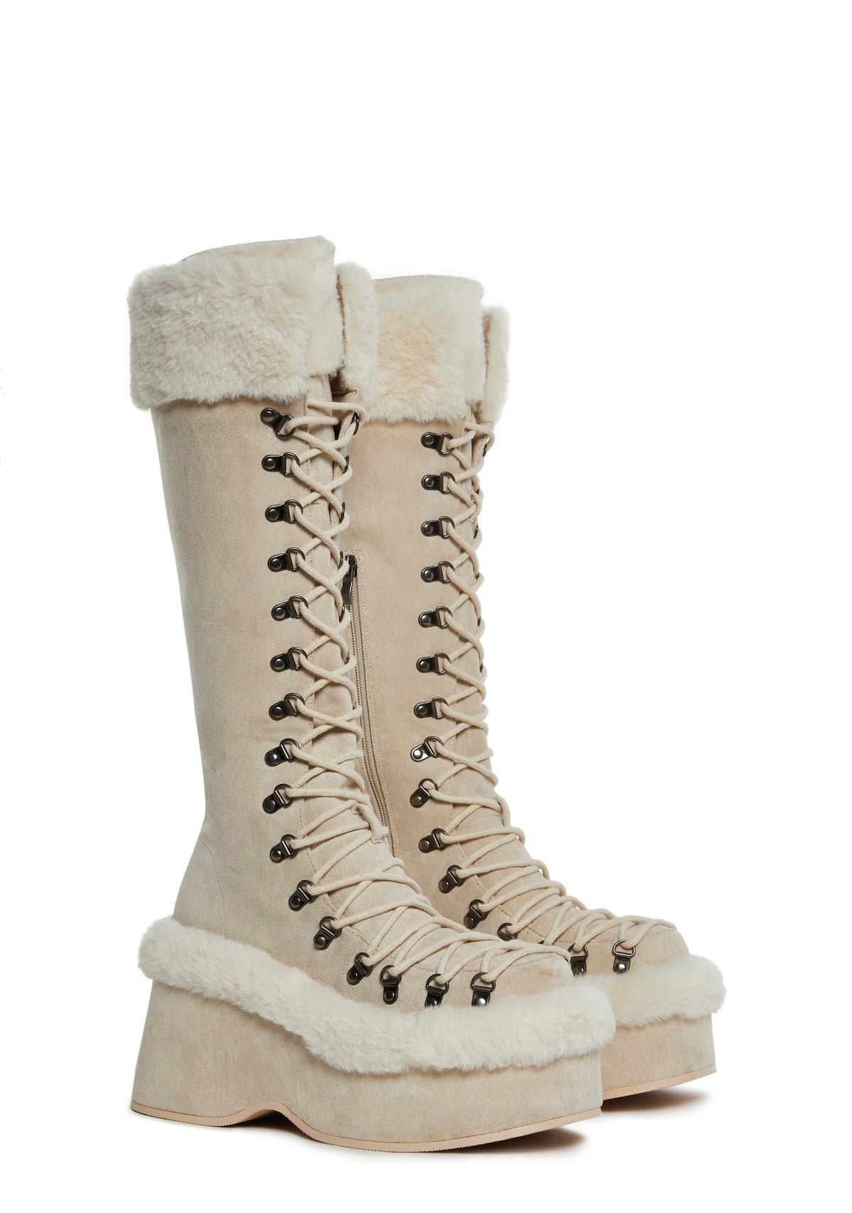 Flash On Platform Boots
