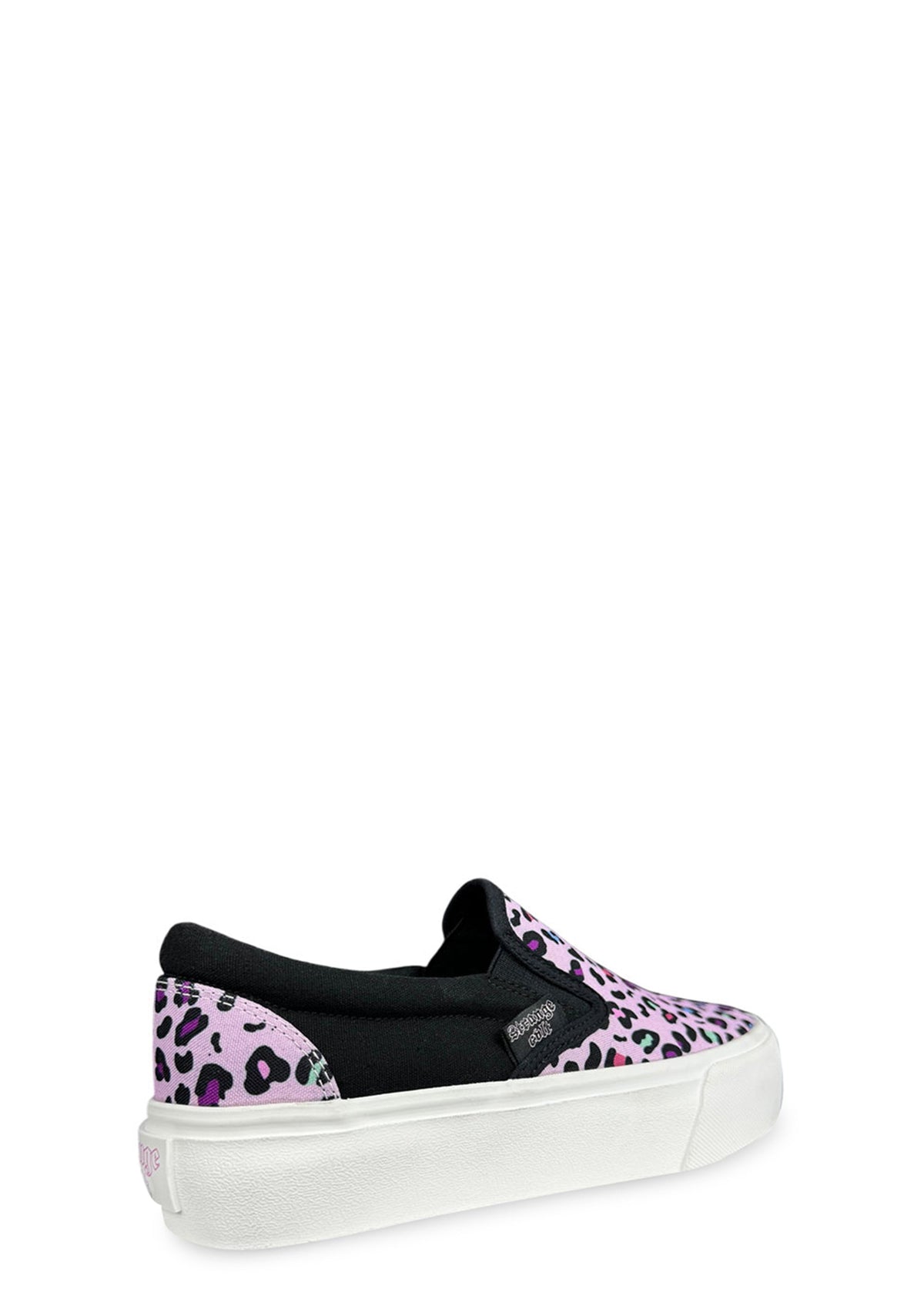 Chill Leopard Slip On Platform Shoe - Pink
