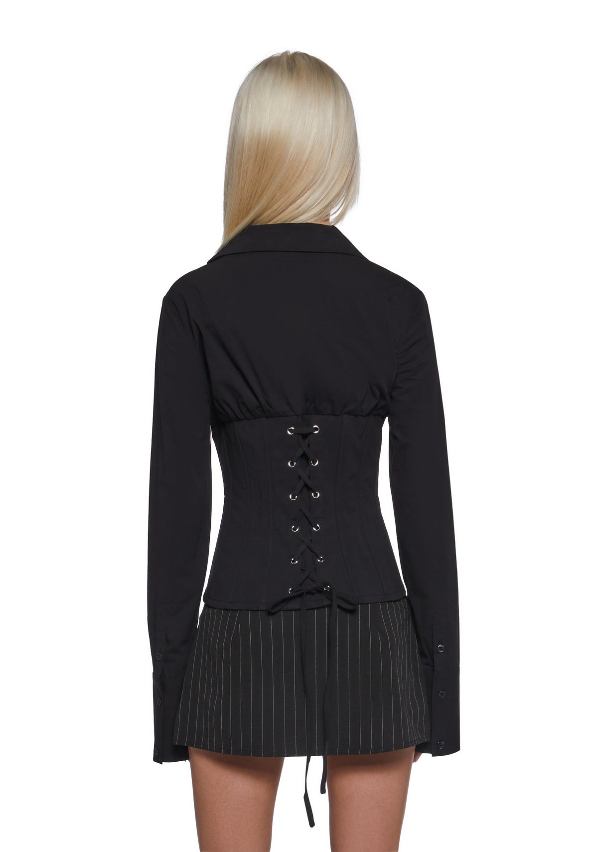 Office Siren Blouse - Black
