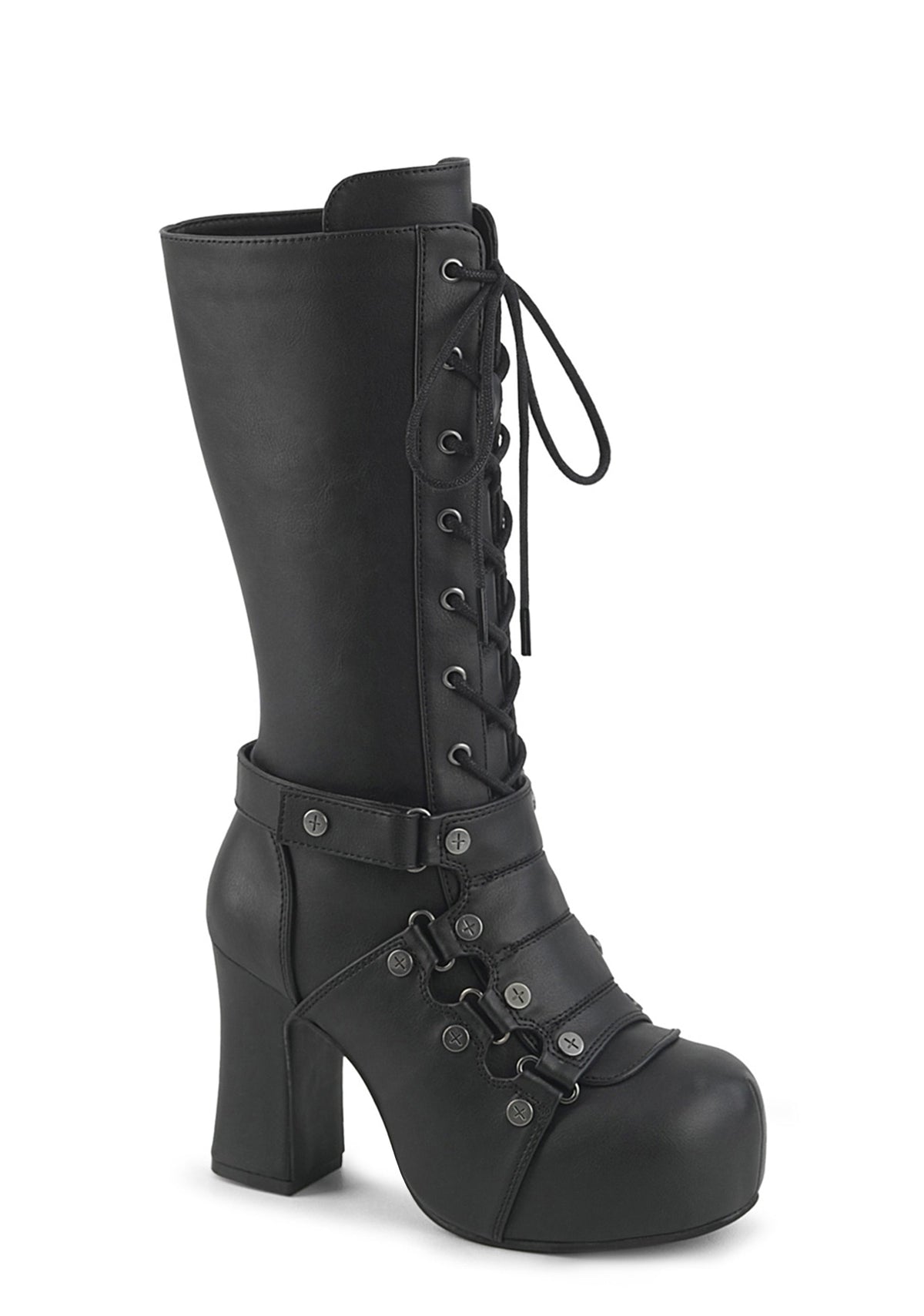 Gothika-152 Platform Mid-Calf Boots